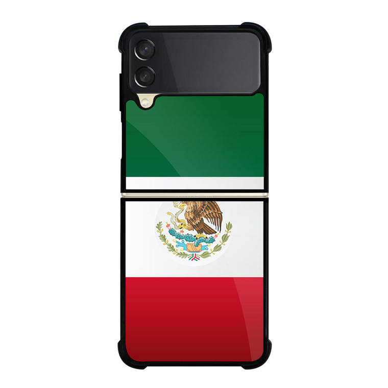 MEXICO FLAG ICON Samsung Galaxy Z Flip 3 Case Cover