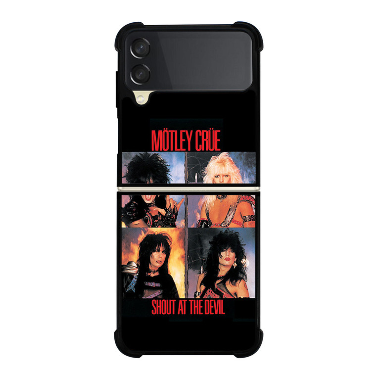 MOTLEY CRUE SHOUT AT THE DEVIL Samsung Galaxy Z Flip 3 Case Cover
