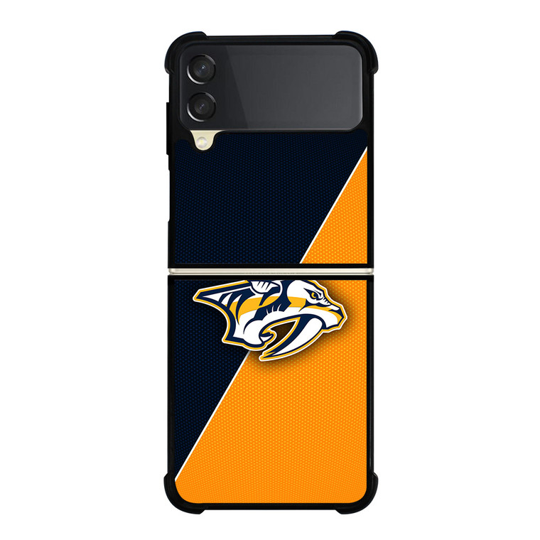 NASHVILLE PREDATORS NHL HOCEKY LOGO Samsung Galaxy Z Flip 3 Case Cover