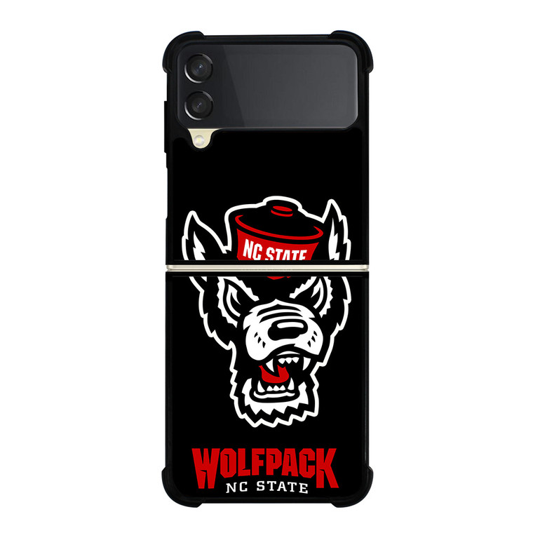 NC NORTH CAROLINA WOLFPACK FOOTBALL LOGO Samsung Galaxy Z Flip 3 Case Cover