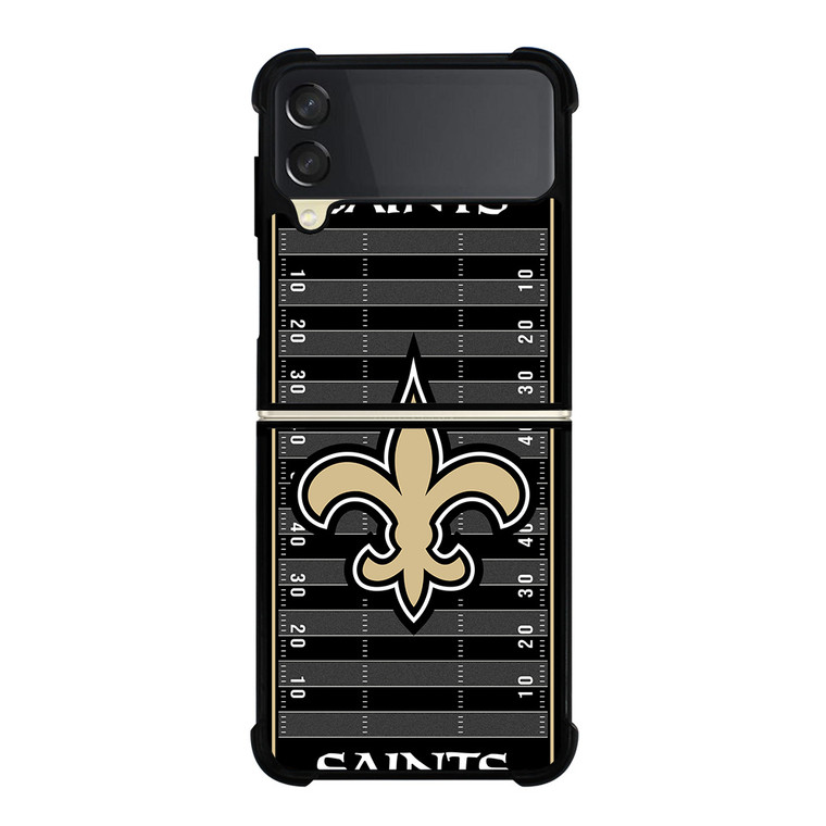 NEW ORLEANS SAINTS FOOTBALL FIELD Samsung Galaxy Z Flip 3 Case Cover