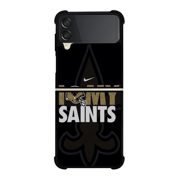 NEW ORLEANS SAINTS NFL FOOTBALL FANS Samsung Galaxy Z Flip 3 Case Cover