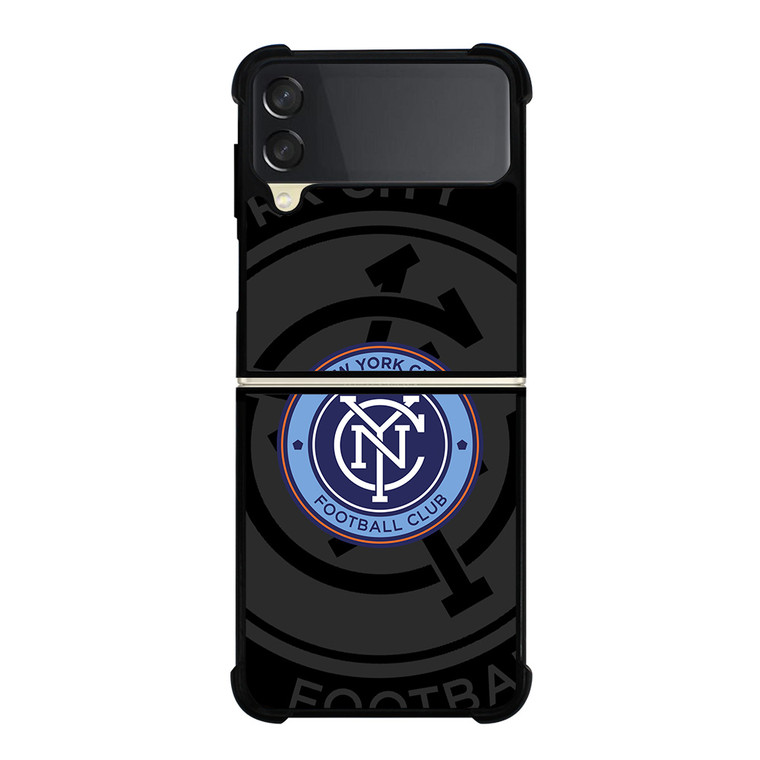 NEW YORK CITY FC MLS BLACK Samsung Galaxy Z Flip 3 Case Cover