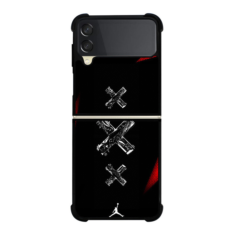 NIKE AIR JORDAN CROSS Samsung Galaxy Z Flip 3 Case Cover