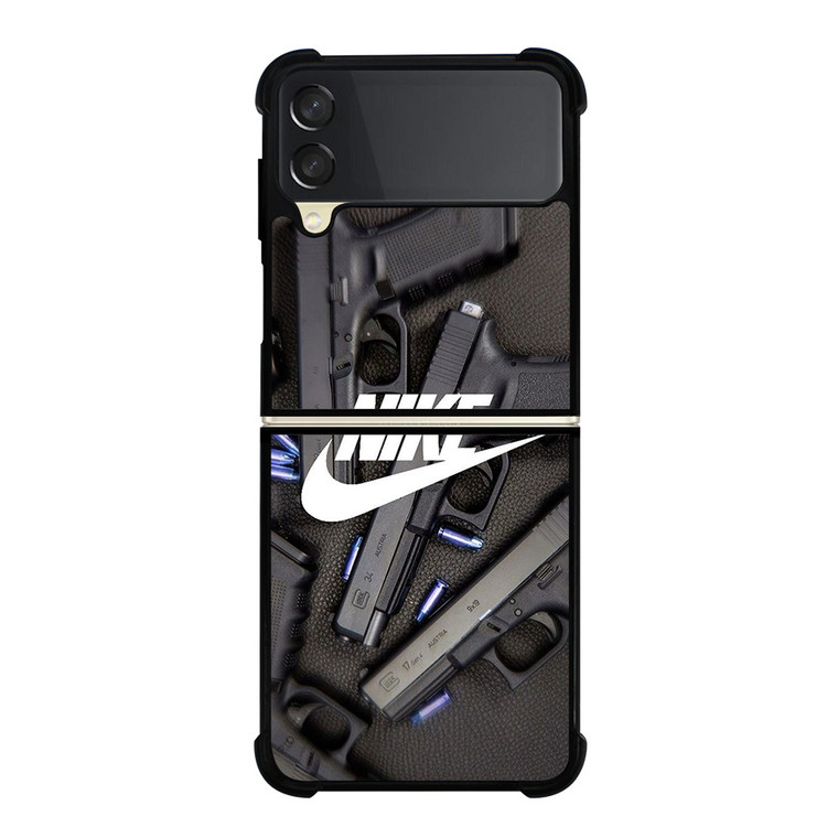 NIKE HAND GUN REVOLVER Samsung Galaxy Z Flip 3 Case Cover