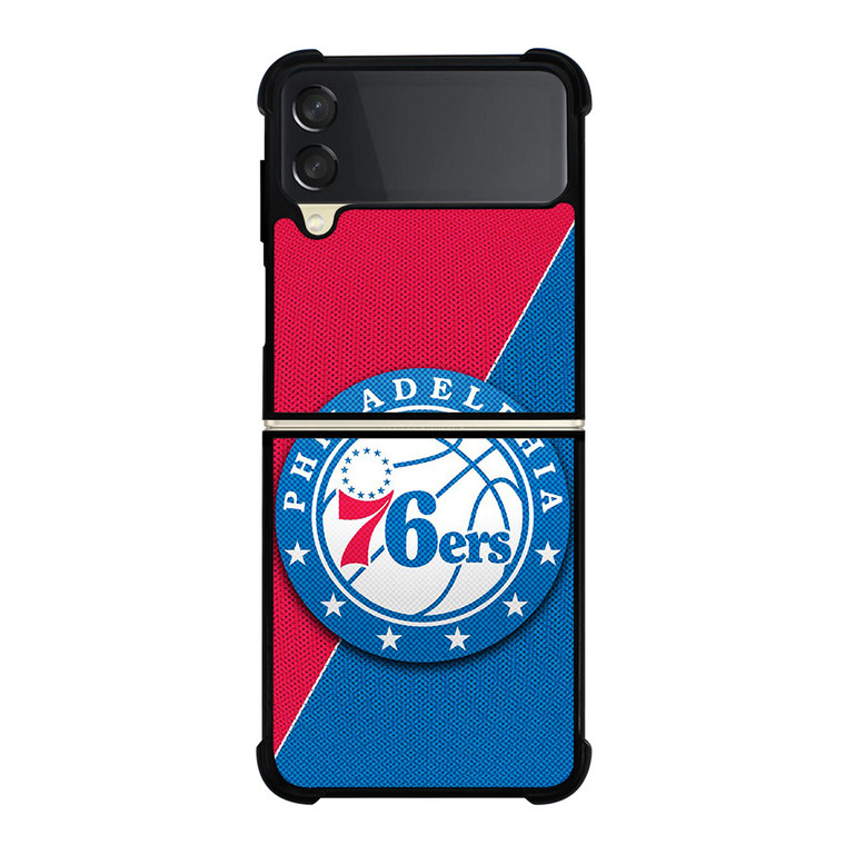 PHILADELPHIA 76ERS NBA BASKETBALL LOGO Samsung Galaxy Z Flip 3 Case Cover