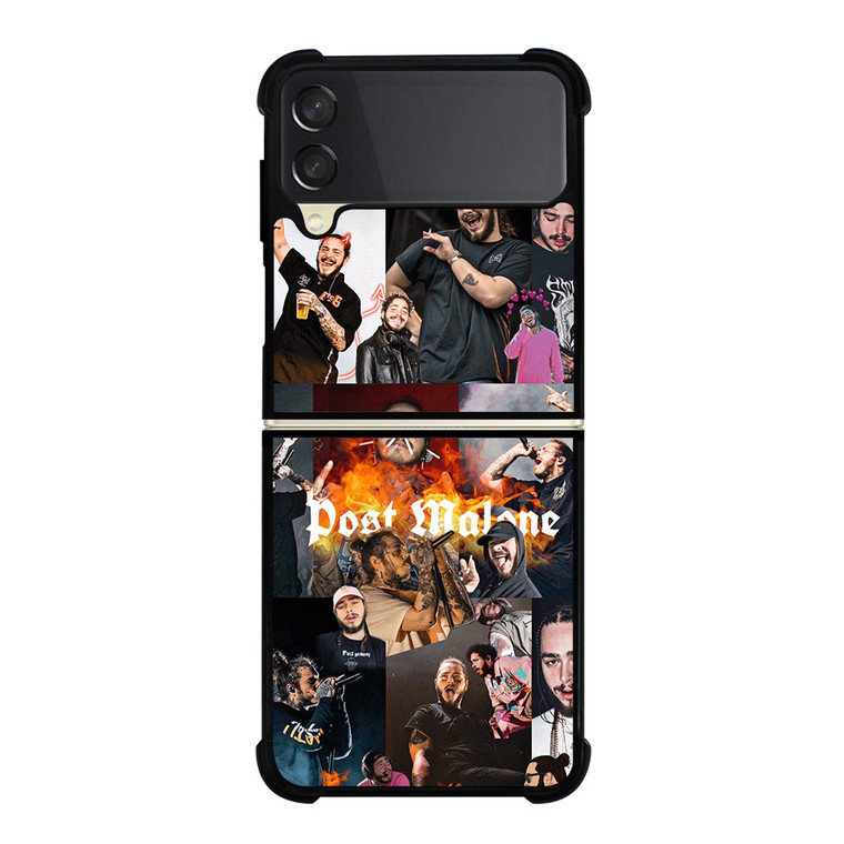 POST MALONE COLLAGE Samsung Galaxy Z Flip 3 Case Cover