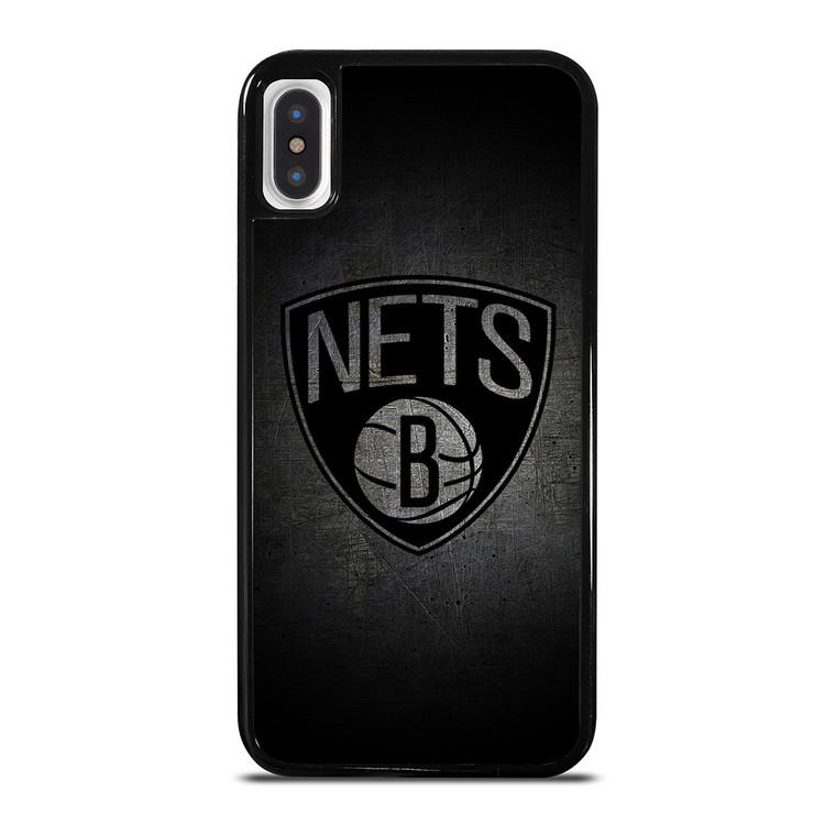 BROOKLYN NETS NBA GRUNGE iPhone X / XS Case Cover