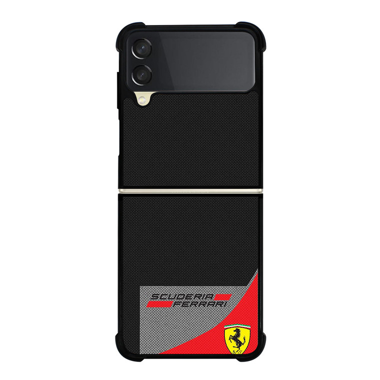 SCUDERIA FERRARI CARBON Samsung Galaxy Z Flip 3 Case Cover