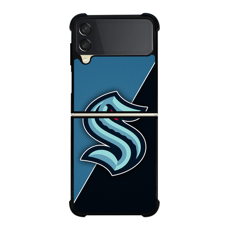 SEATTLE KRAKEN NHL HOCKEY LOGO Samsung Galaxy Z Flip 3 Case Cover