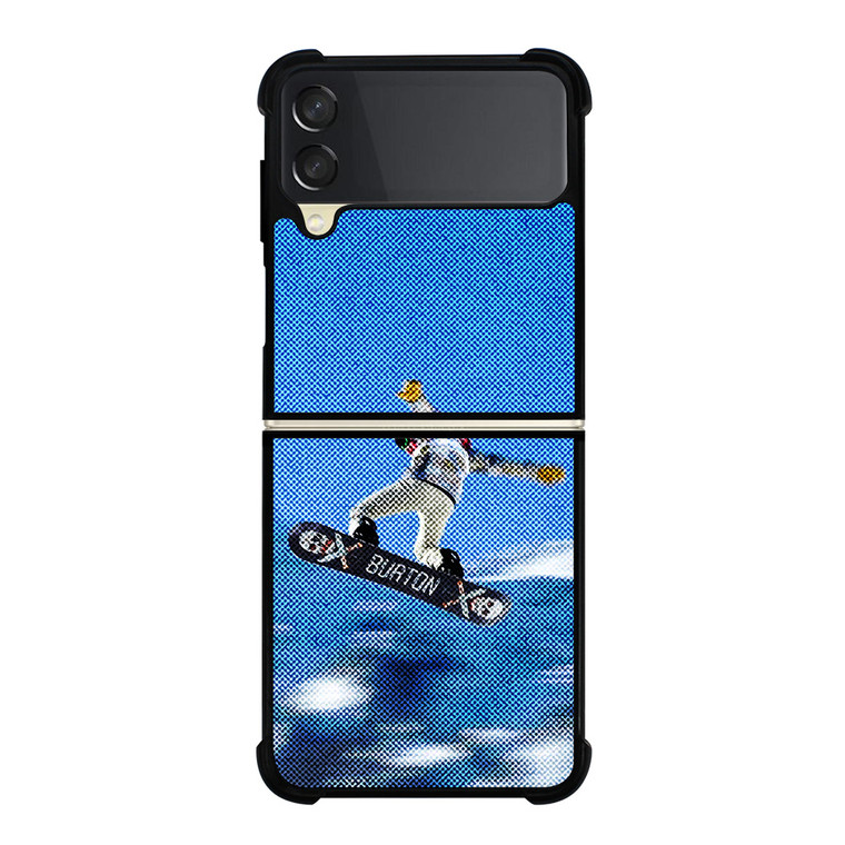 SHAUN WHITE BURTON SNOWBOARDING 2 Samsung Galaxy Z Flip 3 Case Cover