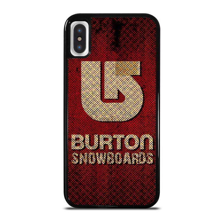 BURTON SNOWBOARDS LOGO iPhone X / XS Case Cover