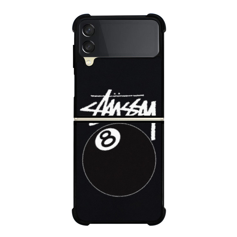 STUSSY FUZZY 8 BALL POOL Samsung Galaxy Z Flip 3 Case Cover