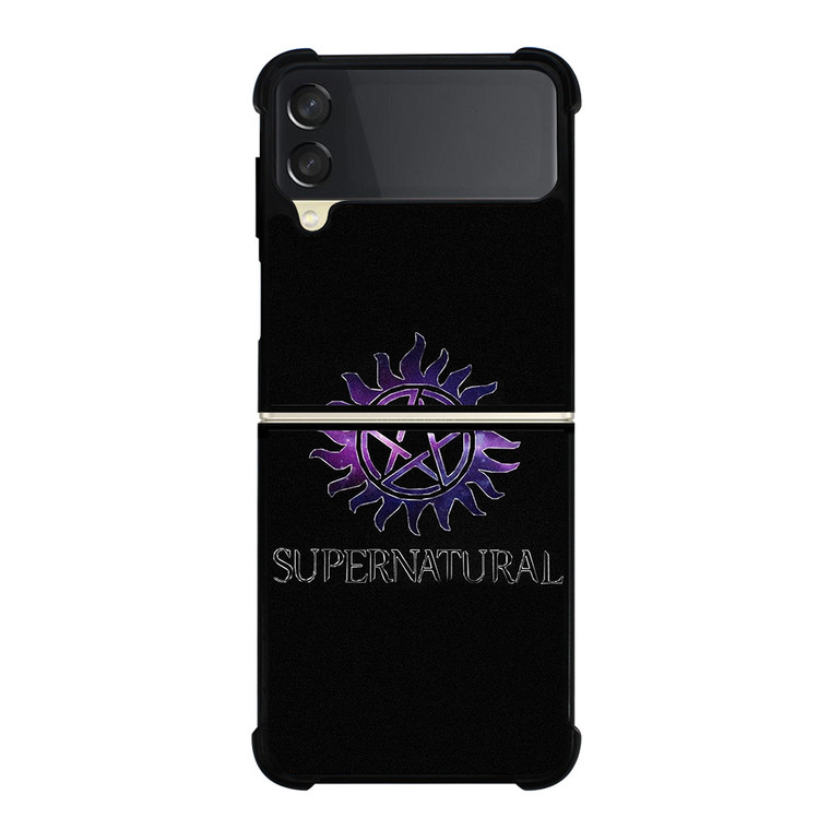 SUPERNATURAL MOVIES LOGO Samsung Galaxy Z Flip 3 Case Cover