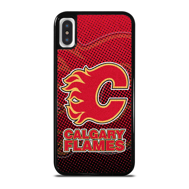 CALGARY FLAMES NHL HOCKEY 2 iPhone X / XS Case Cover