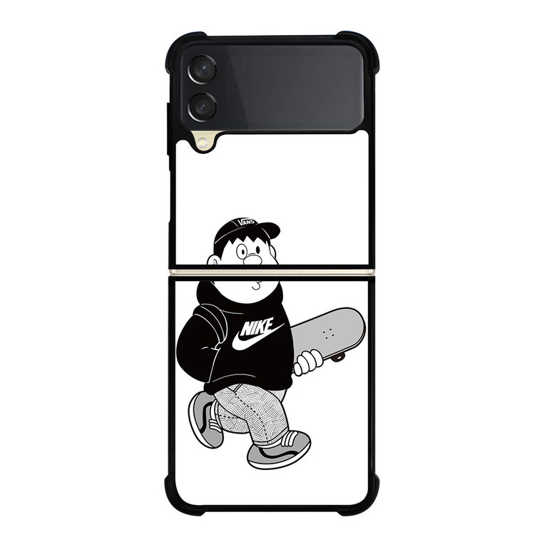 TAKESHI GODA GIAN DORAEMON Samsung Galaxy Z Flip 3 Case Cover TAKESHI GODA GIAN DORAEMON Samsung Galaxy Z Flip 3 Case Cover