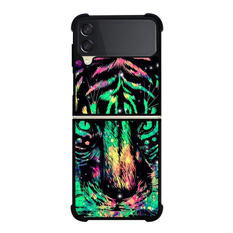 TRIPPY TIGER ART 2 Samsung Galaxy Z Flip 3 Case Cover