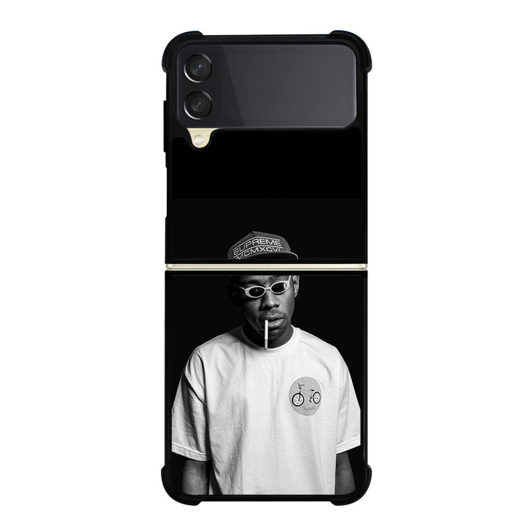 TYLER THE CREATOR SUPREME Samsung Galaxy Z Flip 3 Case Cover TYLER THE CREATOR SUPREME Samsung Galaxy Z Flip 3 Case Cover
