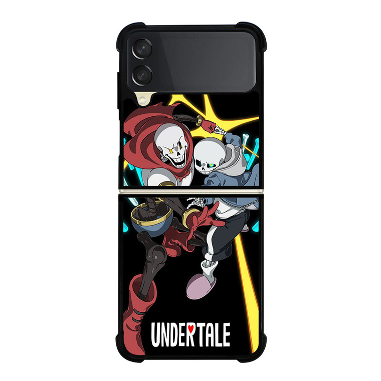 UNDERTALE SANS AND PAPYRUS Samsung Galaxy Z Flip 3 Case Cover