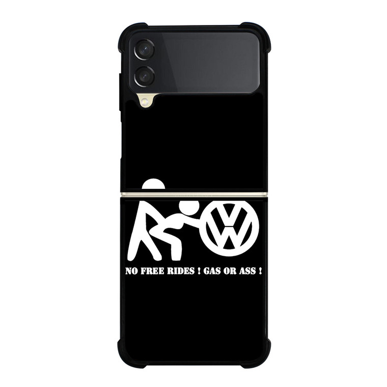 VW VOLKSWAGEN GAS OR ASS Samsung Galaxy Z Flip 3 Case Cover