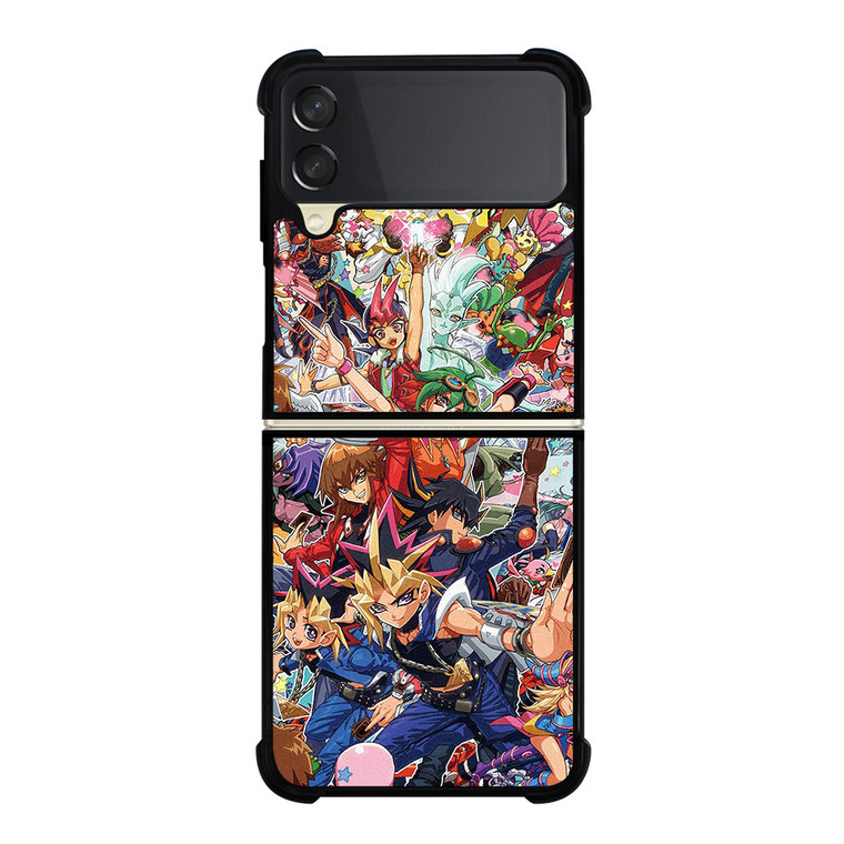 YU GI OH GAMES COLLAGE Samsung Galaxy Z Flip 3 Case Cover