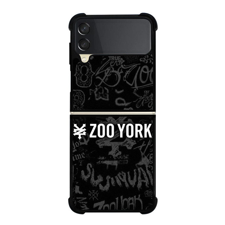 ZOO YORK SKATEBOARD ABSTRACT Samsung Galaxy Z Flip 3 Case Cover