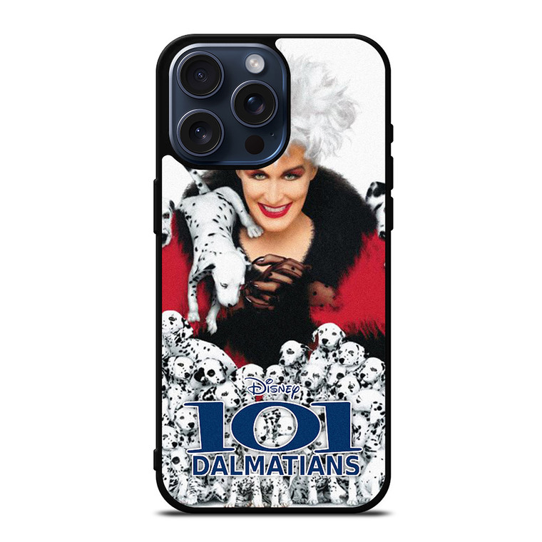 101 DALMATIANS CRUELLA DE VIL iPhone 15 Pro Max Case Cover