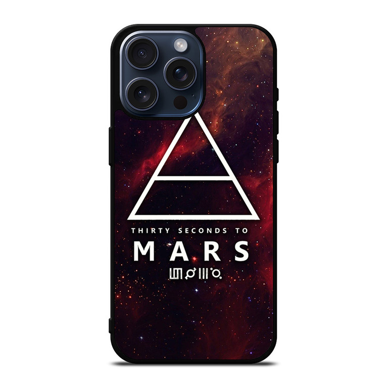 30 THIRTY SECONDS TO MARS NEBULA iPhone 15 Pro Max Case Cover