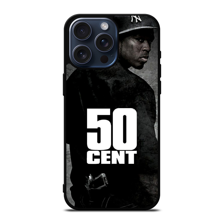 50 CENT RAPPER LOGO iPhone 15 Pro Max Case Cover