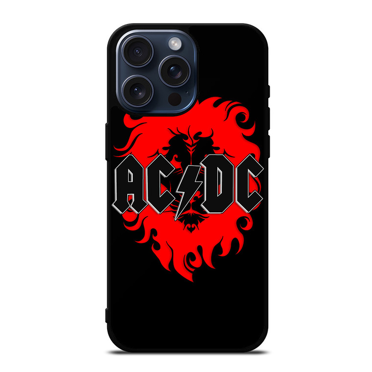 ACDC ROCK BAND ICON iPhone 15 Pro Max Case Cover