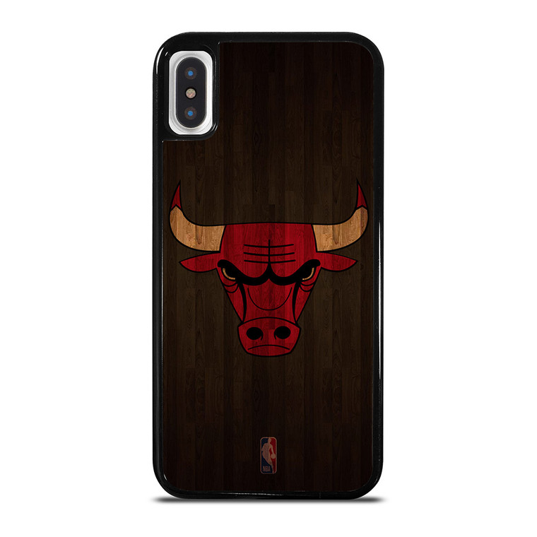 CHICAGO BULLS BASKETBALL COURT NBA iPhone X / XS Case Cover