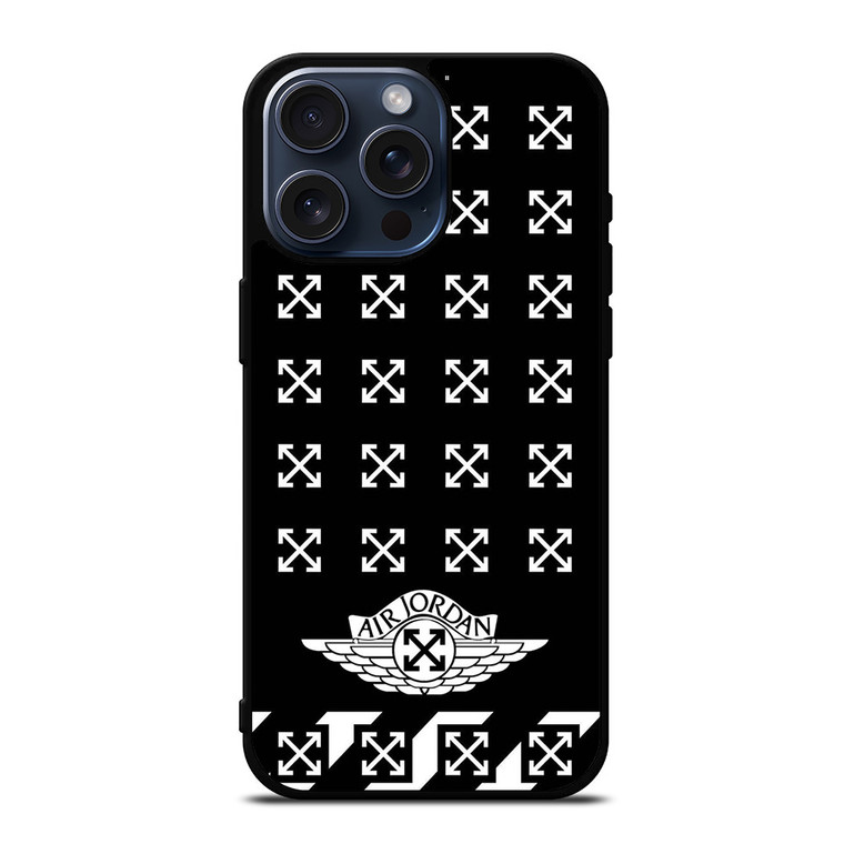 AIR JORDAN OFF WHITE iPhone 15 Pro Max Case Cover