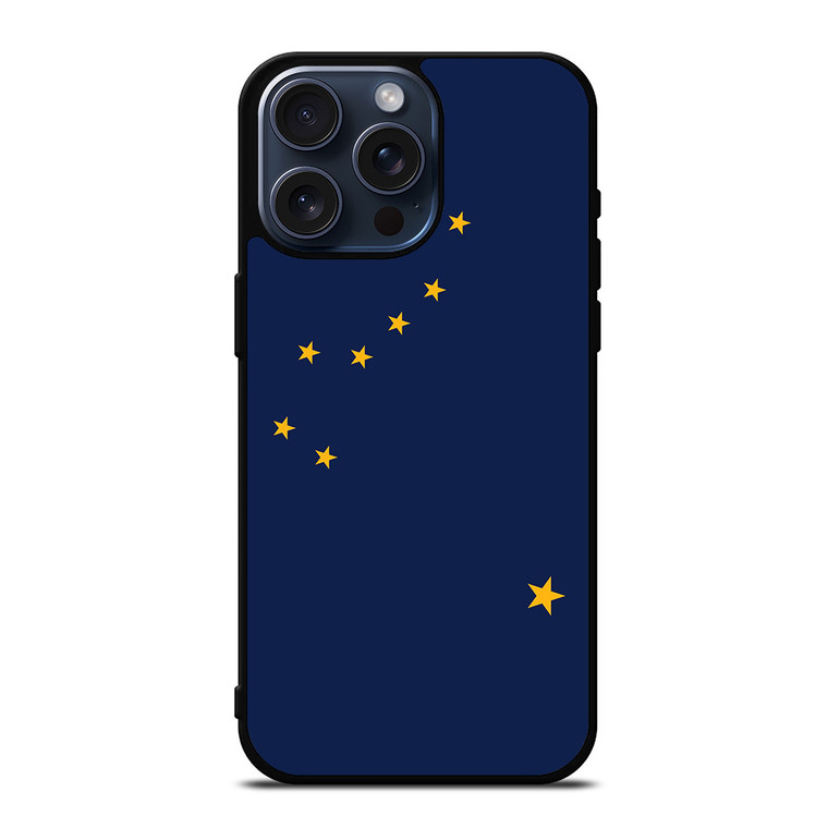 ALASKA STATES FLAG iPhone 15 Pro Max Case Cover