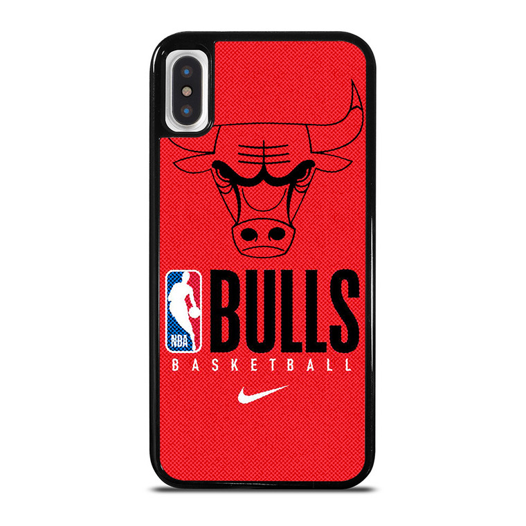 CHICAGO BULLS NBA BASKETBALL LOGO iPhone X / XS Case Cover