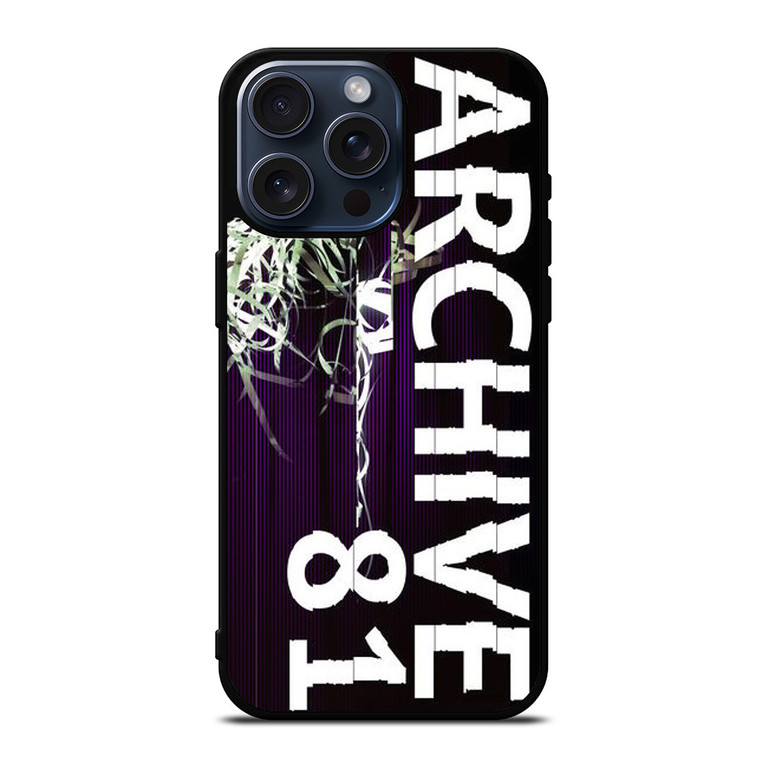 ARCHIVE 81 HORROR SERIES 2 iPhone 15 Pro Max Case Cover