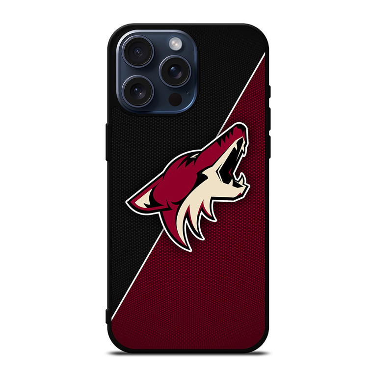 ARIZONA COYOTES NHL HOCKEY LOGO iPhone 15 Pro Max Case Cover