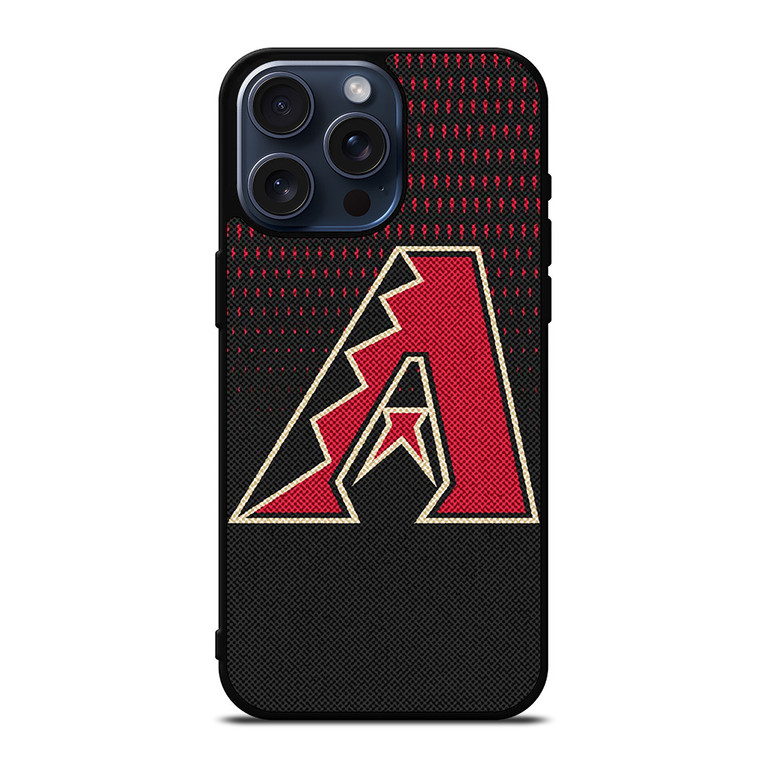 ARIZONA DIAMONDBACKS MLB BASEBALL LOGO iPhone 15 Pro Max Case Cover