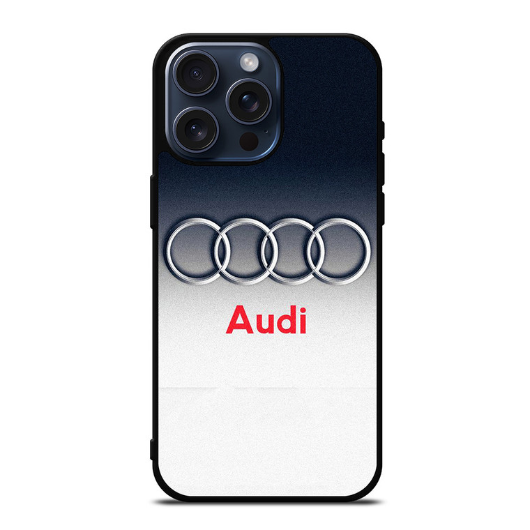 AUDI GRADIENT LOGO iPhone 15 Pro Max Case Cover