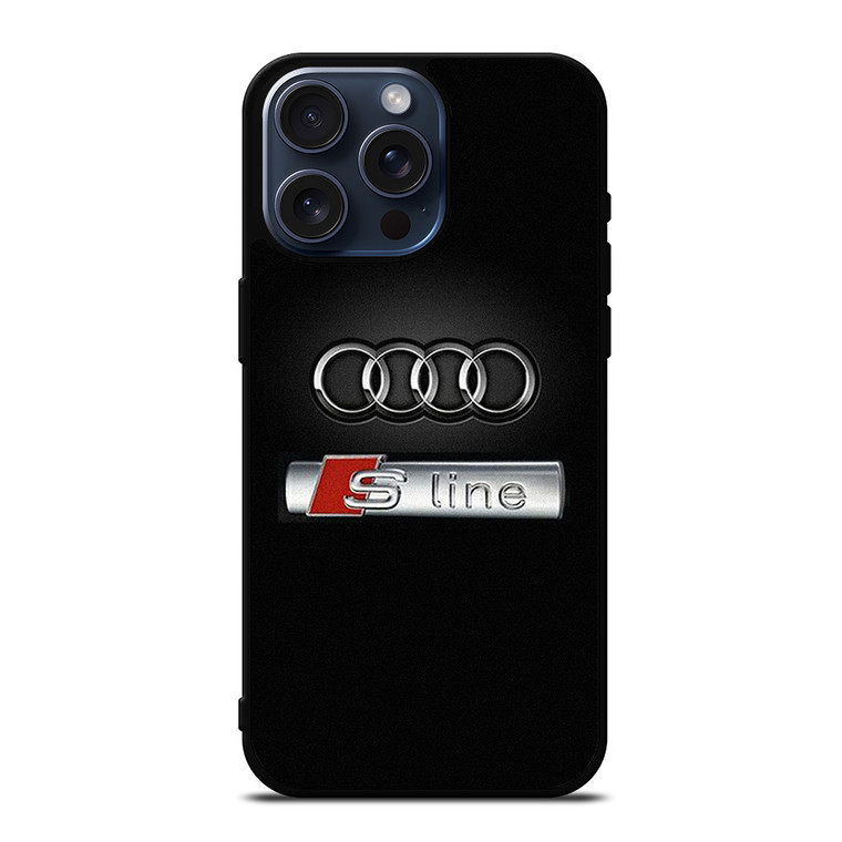 AUDI S LINE iPhone 15 Pro Max Case Cover