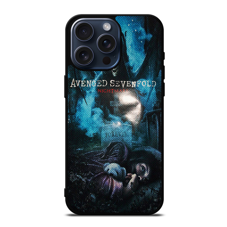 AVENGED SEVENFOLD NIGHTMARE iPhone 15 Pro Max Case Cover