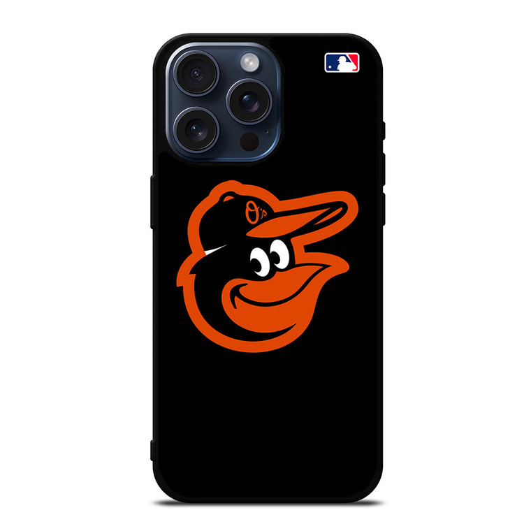BALTIMORE ORIOLES MLB LOGO iPhone 15 Pro Max Case Cover