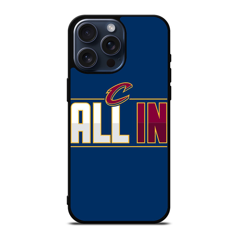 BELIEVE IN CLEVELAND CAVALIERS NBA BASKETBALL iPhone 15 Pro Max Case Cover
