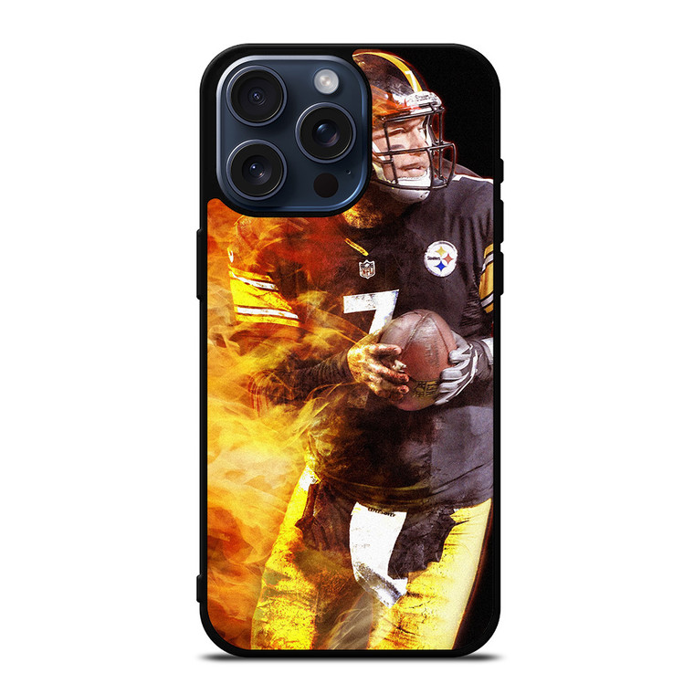 BEN ROETHLISBERGER PITTSBURGH STEELERS iPhone 15 Pro Max Case Cover
