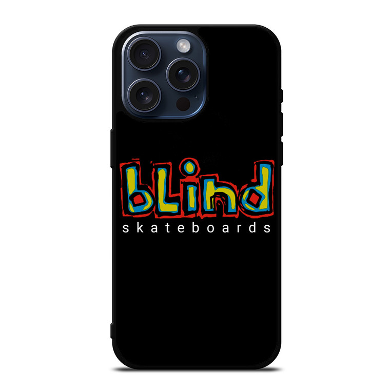 BLIND SKATEBOARDS LOGO iPhone 15 Pro Max Case Cover