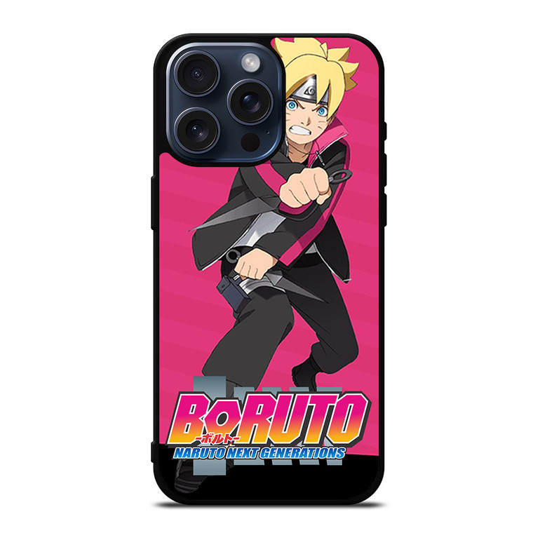 BORUTO THE MOVIE iPhone 15 Pro Max Case Cover