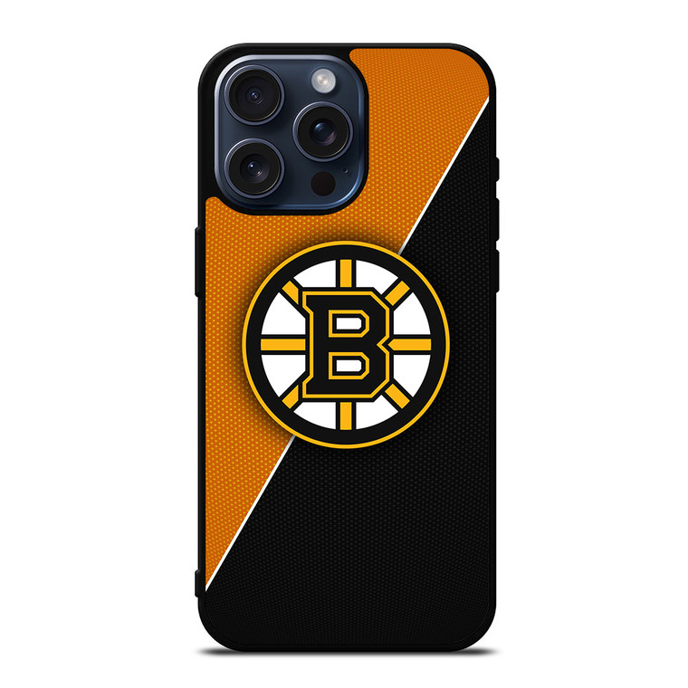 BOSTON BRUINS NHL HOCKEY LOGO iPhone 15 Pro Max Case Cover