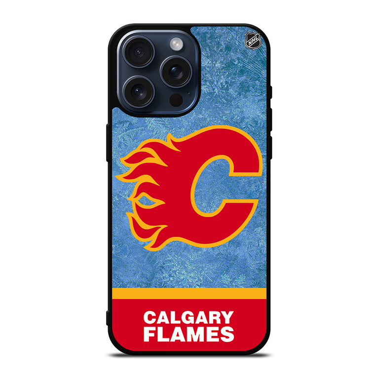 CALGARY FLAMES HOCKEY TEAM iPhone 15 Pro Max Case Cover