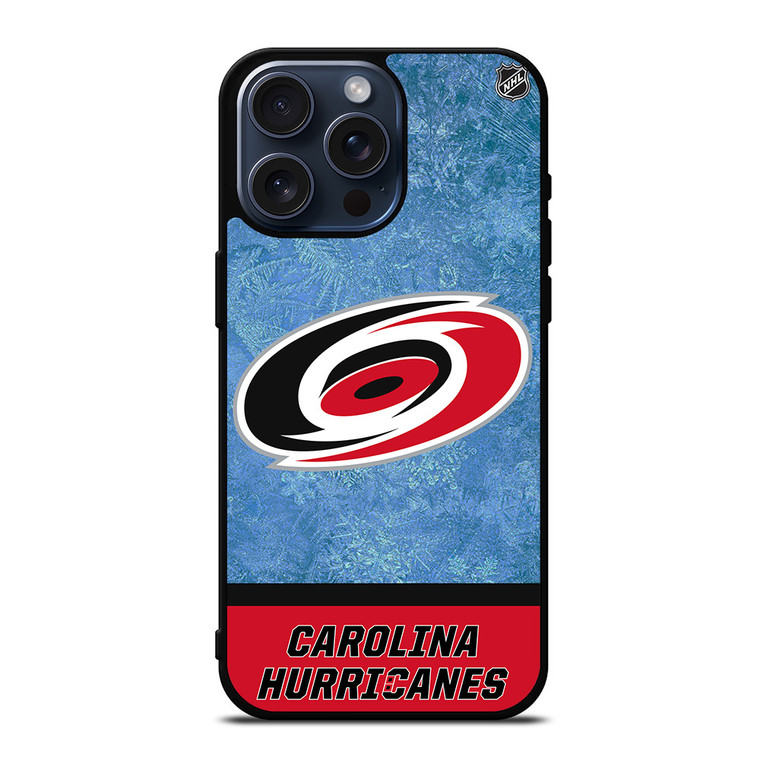 CAROLINA HURRICANES HOCKEY TEAM iPhone 15 Pro Max Case Cover