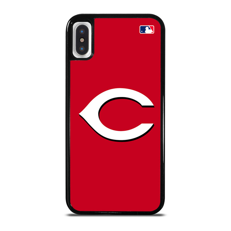 CINCINNATI REDS MLB LOGO iPhone X / XS Case Cover CINCINNATI REDS MLB LOGO iPhone X / XS Case Cover