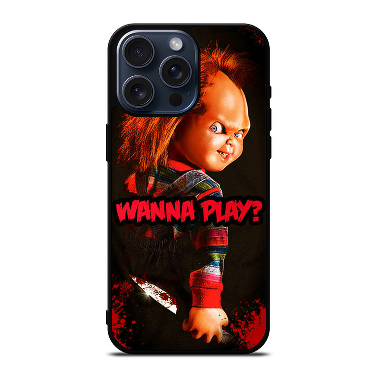 CHUCKY CHILD'S PLAY GAMES HORROR iPhone 15 Pro Max Case Cover